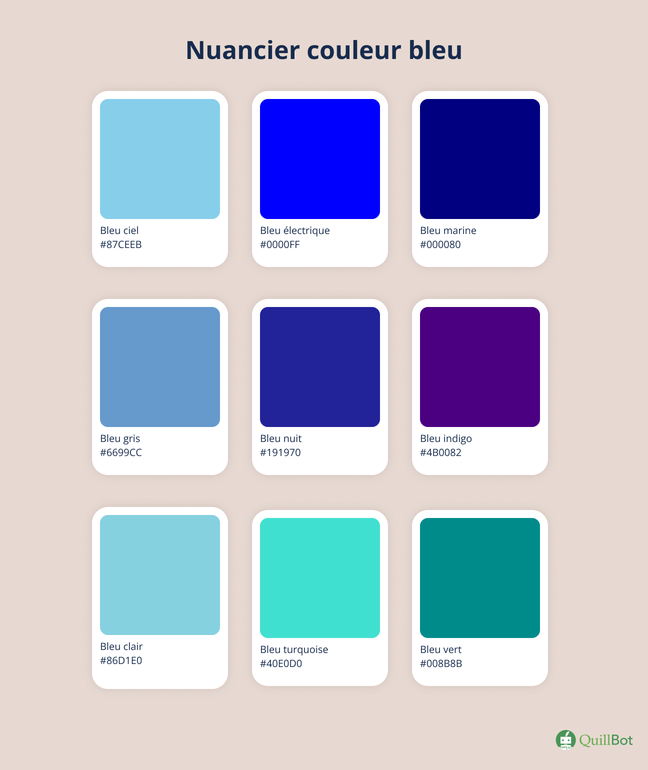 couleur bleu