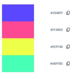 Square colors