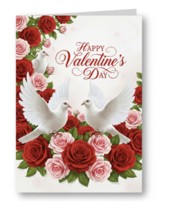 traditional_white doves prompt