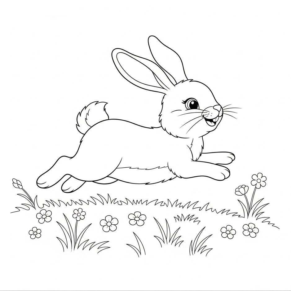 Ausmalbild Ostern