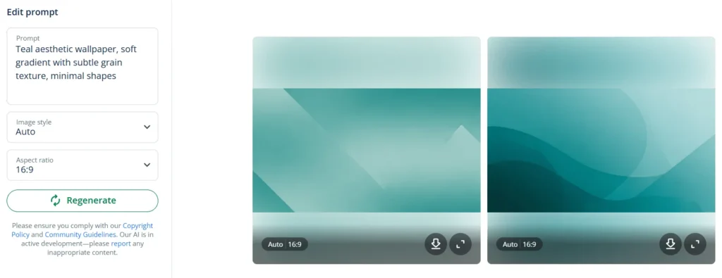 Teal wallpaper