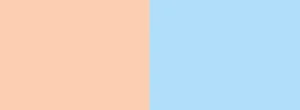 apricot complementary palette