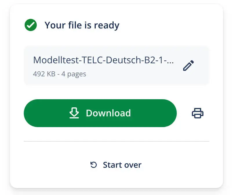 Screenshot of Quillbot’s PDF extractor homepage