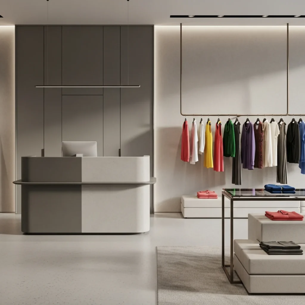 Gray interior