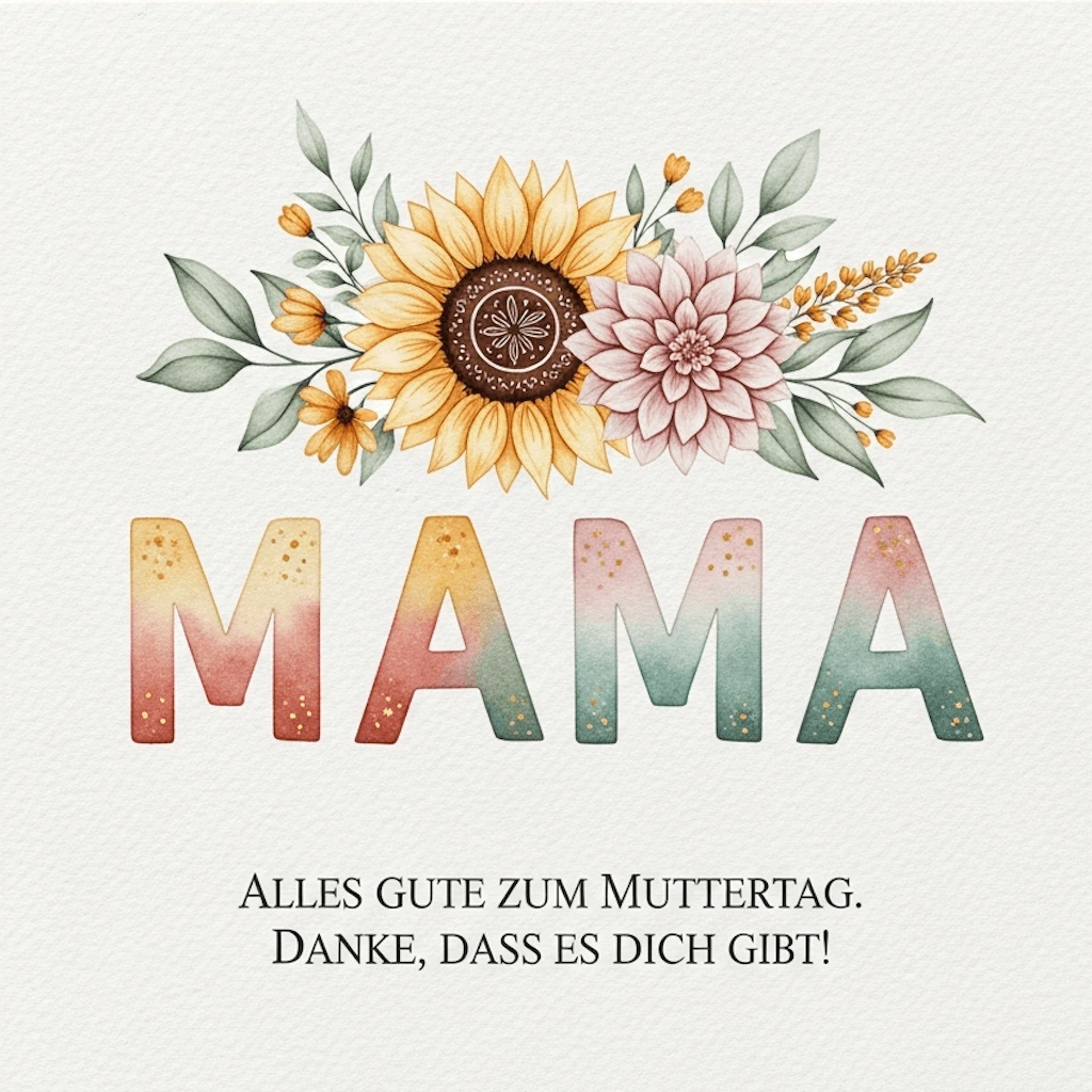 Karte Mama