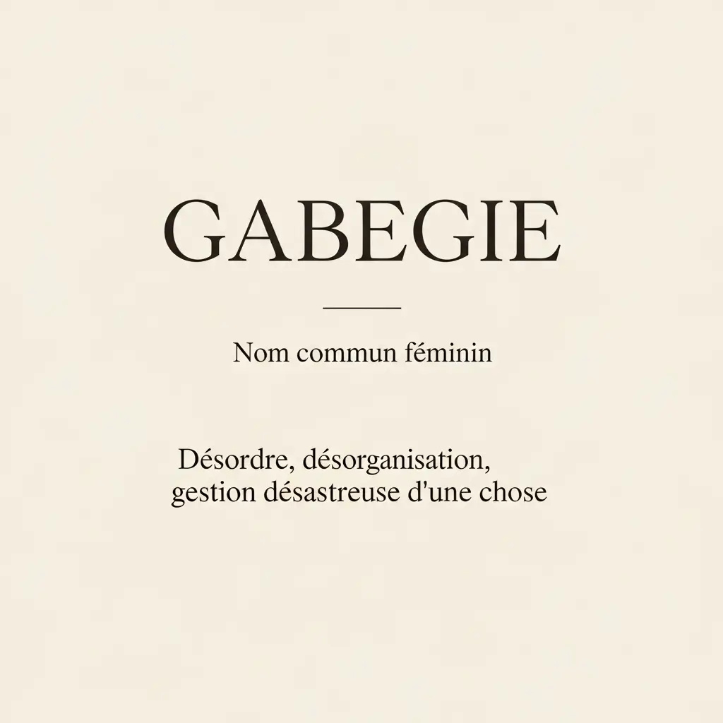 gabegie definition